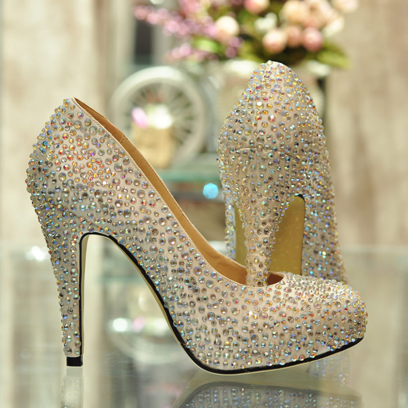 Luxury crystal high heels for 2014 | Women Platform
